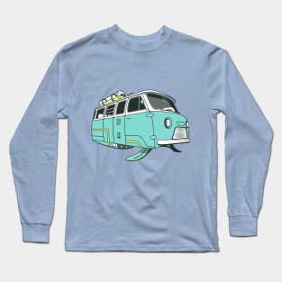 Retrofuturistic car Long Sleeve T-Shirt